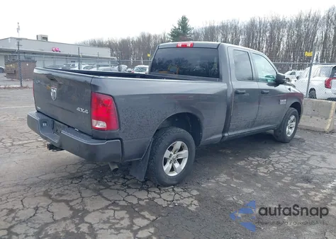 2017 Ram 1500 Express 4X4 6'4 Box from USA, damaged, VIN 1C6RR7FGXHS733903